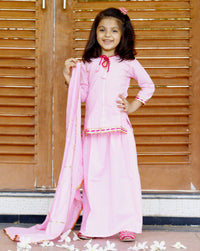 Light Pink Skirt Set
