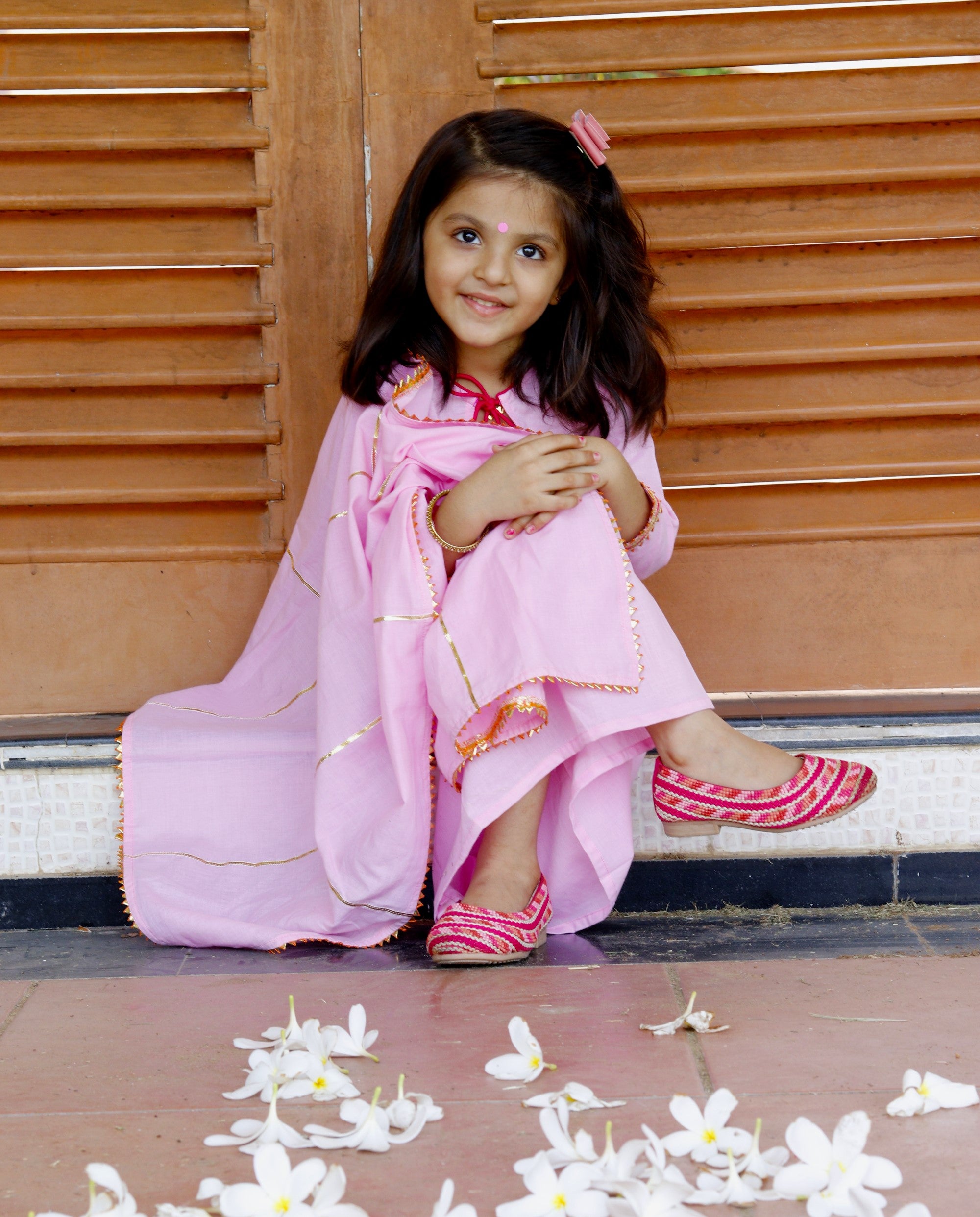 Light Pink Skirt Set