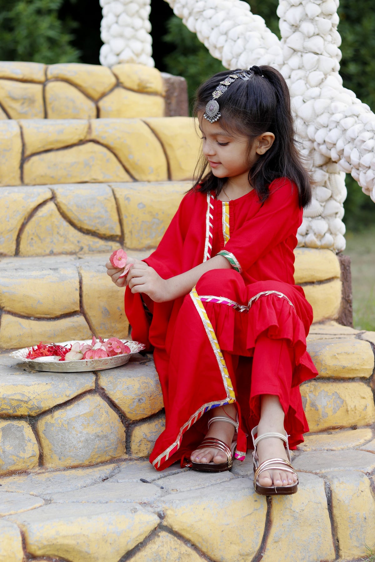 Hot Red Suit Set