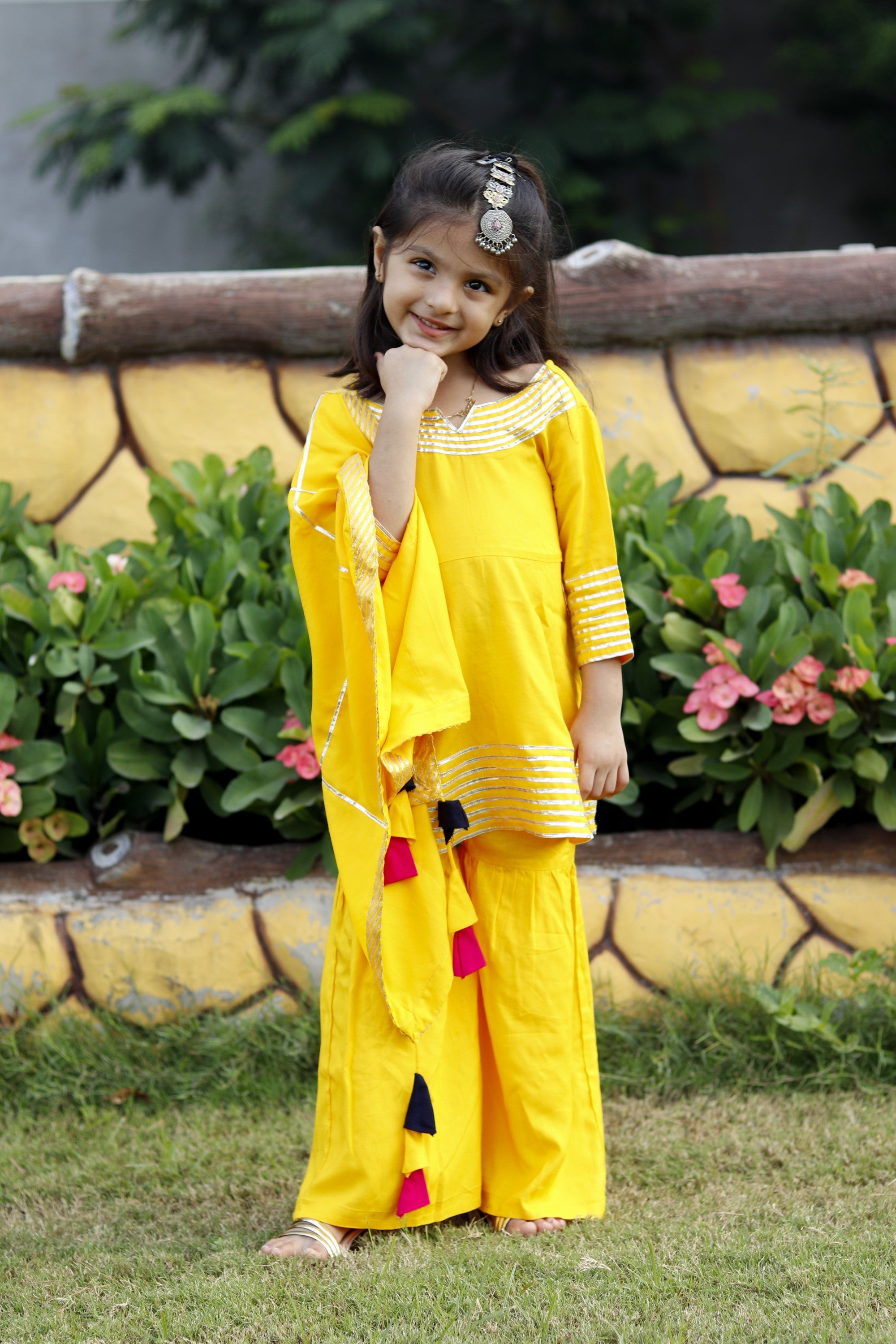 Warm Yellow Suit Set