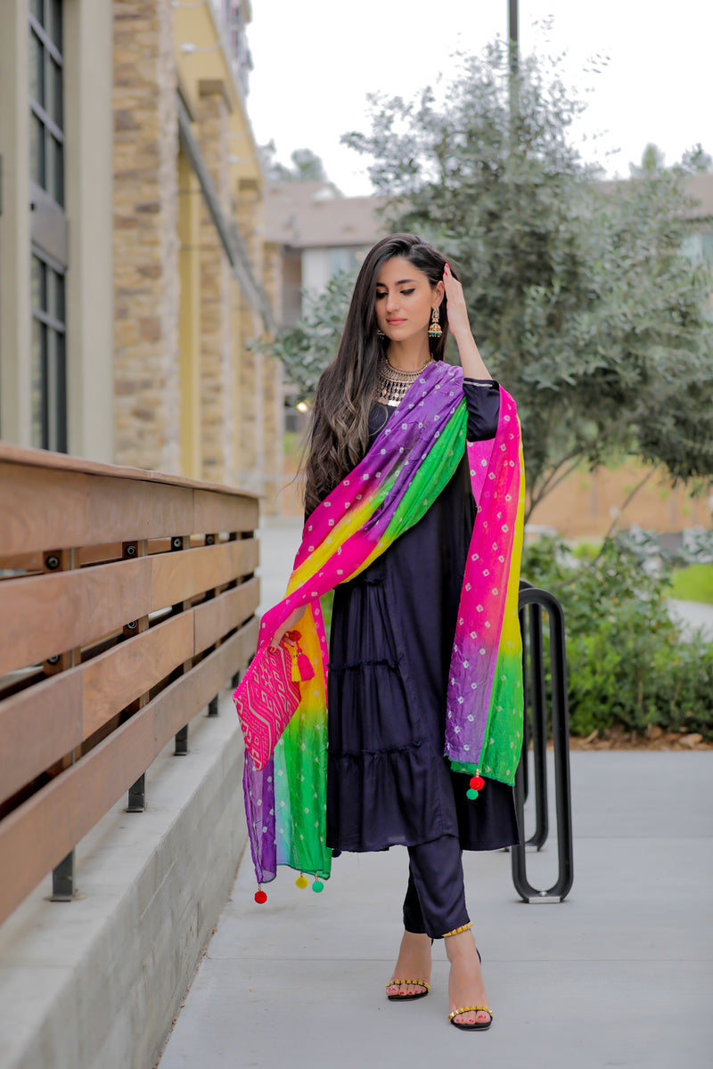 Premium Photo | Attractive young girl side pose wearing desi dress for  fashion photoshoot at pakistan monument