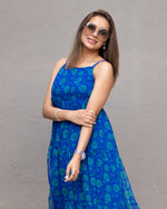 Julia Blue Floral Dress