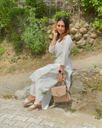 Tree Print Kurta Set