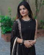 Soot Black Suit Set